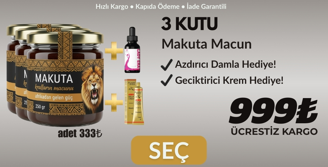 Makuta Macun 3 Kutu + Damla + Krem