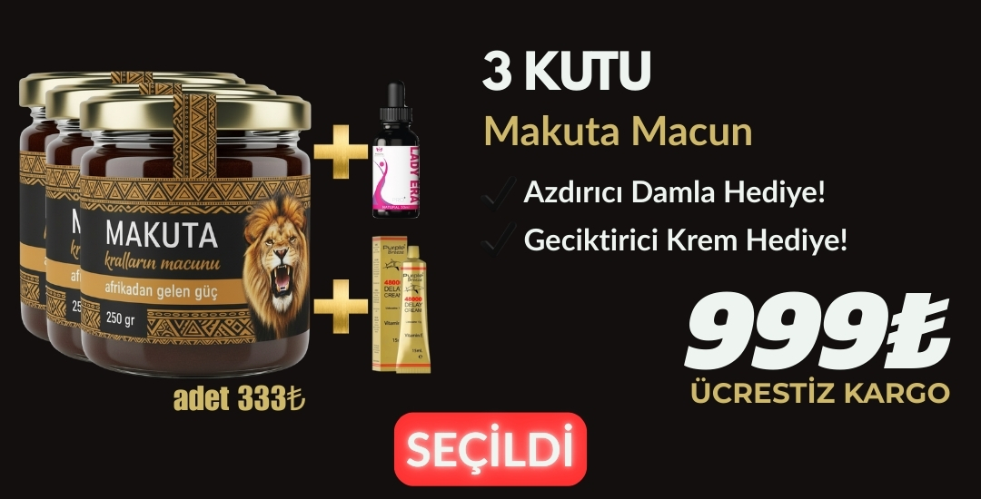 Makuta Macun 3 Kutu + Damla + Krem