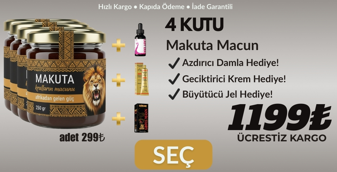 Makuta Macun 4 Kutu + Damla + Krem