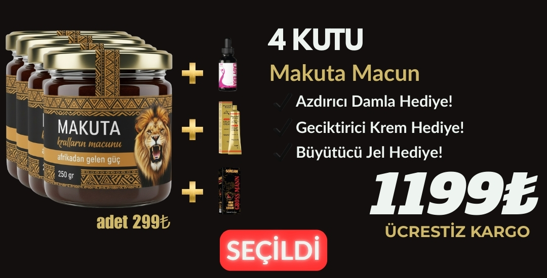 Makuta Macun 4 Kutu + Damla + Krem