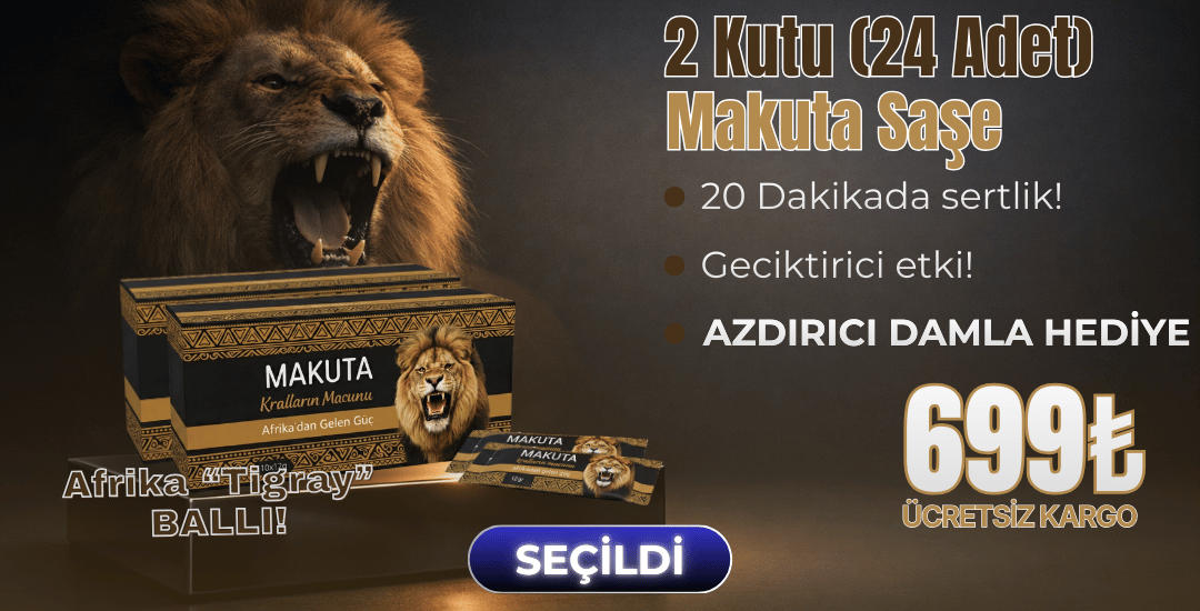 Makuta Saşe 2 Kutu + Damla
